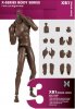 ZC World 1:6 Action Figure Accessories X-Series Body Series Black