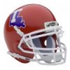 Louisiana Tech Bulldogs Mini Authentic Helmet Schutt 