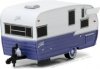 1:64 Hitched Homes Series 1 Shasta 15' Airflyte White & Purple 