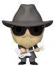 Pop! Rocks ZZ Top Dusty Hill (Flocked) #165 Vinyl Figure by Funko