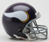 NFL Minnesota Vikings 1983 to 2001 Mini Throwback Helmet Riddell