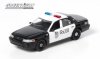 1:64 Scale 2011 Ford Crown Victoria Interceptor Milwaukee Greenlight