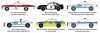 1:64 Hot Pursuit Series 12 Set of 6 by Greenlight 