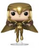 Pop! Heroes WW 1984 Wonder Woman Gold Flying Metallic Figure by Funko