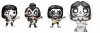 Pop! Rocks Kiss Set of 4 Vinyl Figures by Funko