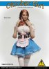 Flirty Girl’s 1:6 Scale Female Clothing Set Blue Dress FGC-2017-8