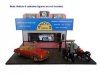 1:18 Burger Stand Diorama with Two Chef Figures American Diorama