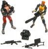 GI Joe Vs. Cobra Agent Scarlett vs. Zartan 2-Pack 3.75" Figures JC