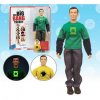 The Big Bang Theory Sheldon Green Lantern/Hawkman Shirt 8 Inch Figure