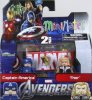 Marvel MiniMates Series 45 Avengers Movie 2 Pack Captain America Thor