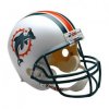 NFL Miami Dolphins Deluxe Replica Football Helmet 