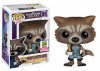 SDCC Pop ! Marvel Guardians of The Galaxy Rocket & Potted Groot Funko