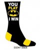DC Mens Pair of Crew Socks Batman You Play I Win SS547