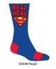 DC Mens Pair of Crew Socks Superman Real Deal SS549