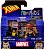 Marvel X-Men Vs. Brotherhood Minimates Series 60 Wolverine & The Blob