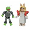 SDCC 2016 Muppets Formal Kermit & Ms.Piggy Minimates 2 pck Diamond