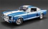1:18 1966 GT 350 Supercharged Blue with White Stripes Acme