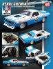 1:18 #42 1970 Plymouth Trans Am Barracuda Henri Chemin Acme