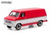 1:64 Country Roads Series 14 1976 Chevrolet G-20 Van Solid Greenlight