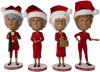 The Golden Girls Bobbleheads Christmas Edition Set of 4 Icon Heroes