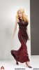 ACPLAY 1:6 Accessories Sleeveless Mermaid Gown in Red AP-ATX014C