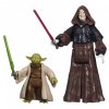 Star Wars Mission Series Figure Set Yoda and Darth Sidious Hasbro 