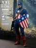 1/6 Scale Captain America Star Spangled Man Version Exclusive Hot Toys