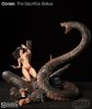 Conan: Snake and Slave Girl Polystone Diorama ARH Studios