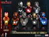 1/6 Iron Man 3 Series 2 Deluxe Set of 8 Collectible Bust Hot Toys