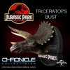 Jurassic Park 1:5 scale Triceratops Bust Chronicle Collectibles 