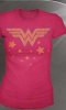 Wonder Woman short sleeve T Shirt Red Junior SMALL