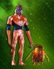 Blackest Night Series 3 Orange Lantern Larfleeze Action Figure by DC Direct