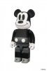 Mickey Mouse Disney Black & White Version 400% Bearbrick Used JC