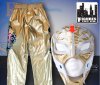 WWE Rey Mysterio Gold Replica Kid Size Mask & Pants Combo