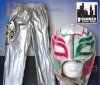 WWE Rey Mysterio Silver Replica Kid Size Mask & Pants Combo