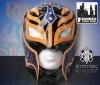 WWE  Series 5 Rey Mysterio Kid Size Replica Black & Orange Mask