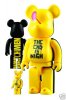 Watchmen Bearbrick Set Designer Toy Medicom 100% 400% (Used)