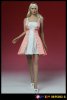 1/6  Figure Accessories Fit-&-Flare Dress Pink PT-PC003A Play Toy