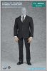 Toys City 1:6 Accessories Mens Formal Suits Set Black TC-68030A