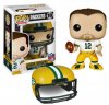 NFL Football POP! Aaron Rodgers #10 Vinyl Figure by Funko Damaged Pack