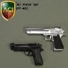 1/6 Scale Pistol Set of 2 PT03 for 12 inch Figures by ACI
