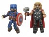 Marvel MiniMates Series 61 Avengers Captain America & Thor 