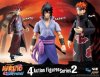 Naruto Shippuden Series 2 Set of 3 Figures 4 inch Toynami