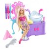 Barbie Hairtastic Color and Wash Salon with Barbie Doll
