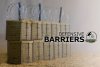 1/6 Go Truck Defensive Barriers for 12 inch Figures