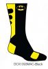 DC Mens Character Athletic Crews Batman Socks DCX1093MAC-Black