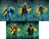 Arkham City Series Bundle  1 2 3 Dc Direct Play Arts Batman Robin 