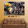 Bears-Packers Line of Scrimmage Mural Chicago Bears  NFL