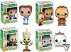 POP! Disney Beauty and The Beast Series 2 Set of 4 Vinyl by Funko