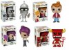 POP! Television Futurama Set of 4 Vinyl Figure Funko